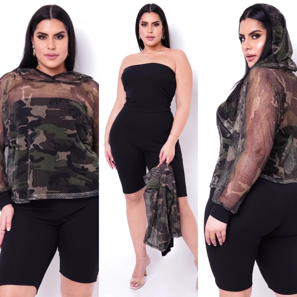 Camo Romper Set